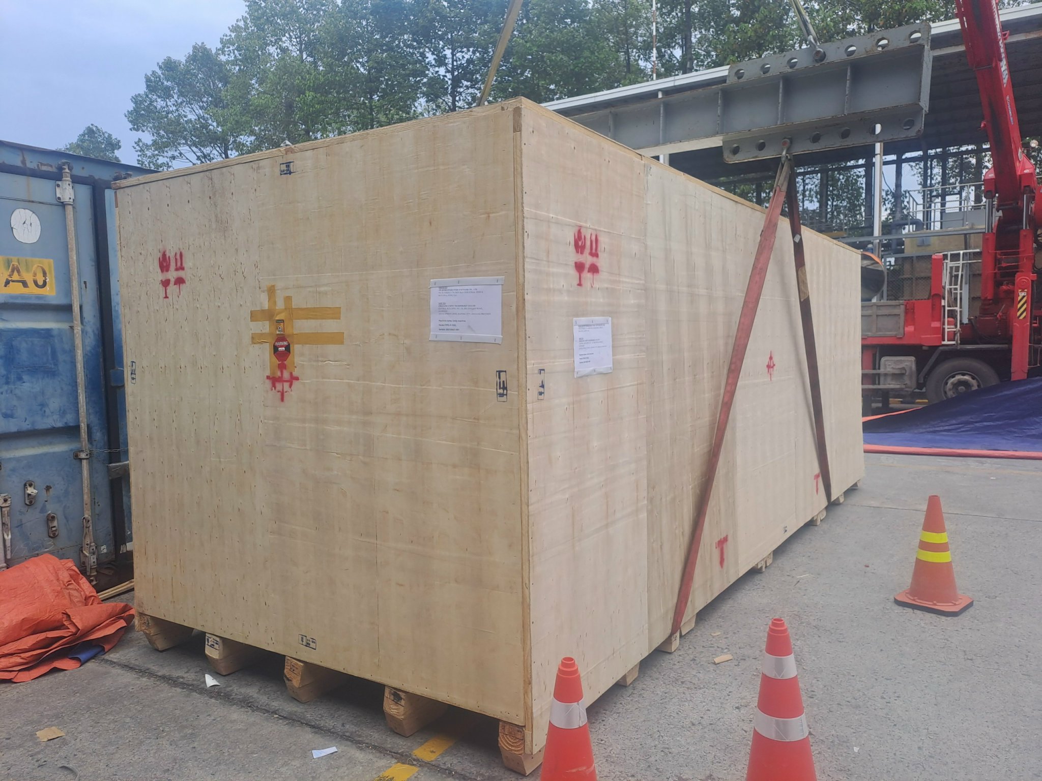 Dịch vụ đóng gói hàng hóa quá khổ, quá tải